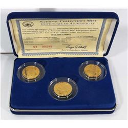 1795 AND 1929 $5 PROOF SET