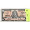 Image 1 : 1937 CANADIAN $2.00 BILL.