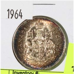 1964 CANADA SILVER 50 CENT PIECE
