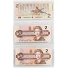 Image 1 : LOT OF 3 CANADIAN 2 DOLLAR BILLS
