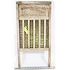 Image 1 : ANTIQUE WOODEN WASHBOARD.,
