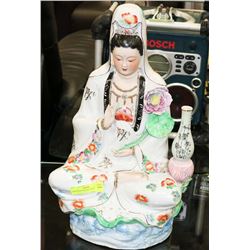 PORCELAIN BUDDHA STATUE