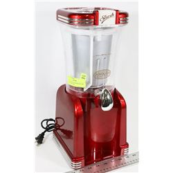 NOSTALGIA ELECTRONICS SLUSH MAKER MACHINE