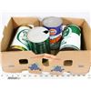 Image 1 : LOT OF 4 OIL CANS INCLUDING QUAKER STATE, ESSO &