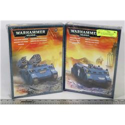 LOT OF 2 WARHAMMER 40,000 INCLUDING SPACE MARINE