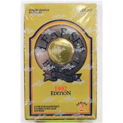 BOX OF GOLD LEAF BASEBALL SERIES 2 FACTORY SEALED,