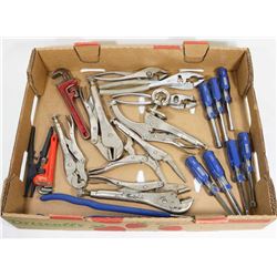 VISE GRIPS, RIDGID WRENCHES & PLIERS