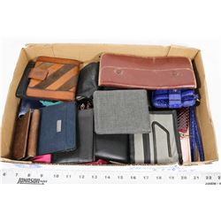 FLAT OF MENS & WOMENS WALLETS INCLUDES