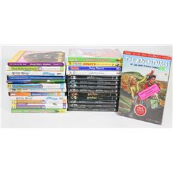 BOX WITH CHILDREN DVDS