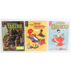 THREE OLD 12 CENT COMIC BOOKS
