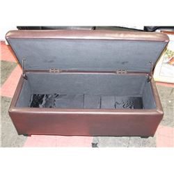 PADDED STORAGE BENCH 40" X 17" X 15"