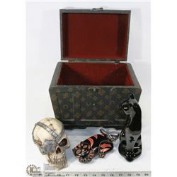 TREASURE BOX WITH CONTENTS