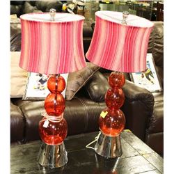 LOT OF 2 LAMPS VINTAGE