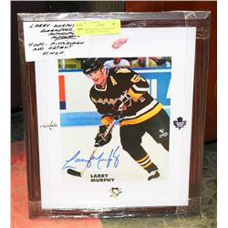 LARRY MURPHY GUARANTEED AUTHENTIC AUTOGRAPH