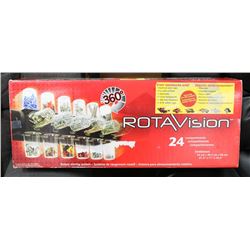 NEW ROTAVISION 360 DEGREE 24 COMPARTMENT ORGANIZER