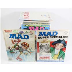 67 VINTAGE MAD AND CRACKED MAGAZINES
