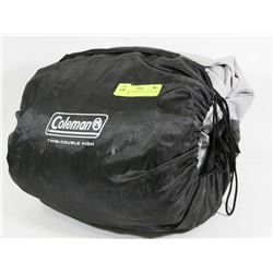 COLEMAN TWIN-DOUBLE HIGH AIR MATTRESS