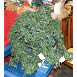 LOT OF 2 GARLAND WITH LIGHTS 6FT