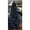 7.5 FT MILTI COLOURED LIGHT CHRISTMAS TREE /W