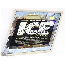 BUDWEISER ICE MIRROR