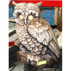 LARGE CERAMIC OWL