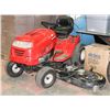 Image 1 : YARDMACHINES RIDE-ALONG MOWER W/ DUAL HEAD