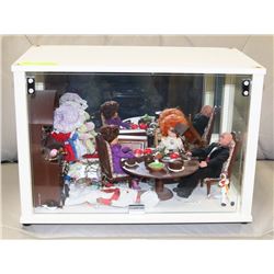 BARBIE AND FURNITURE DISPLAY ON CHOICE