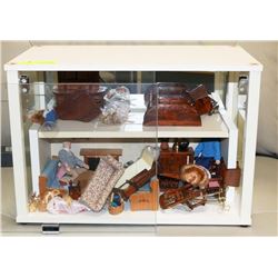 BARBIE AND FURNITURE DISPLAY ON CHOICE