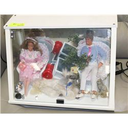 BARBIE AND FURNITURE DISPLAY ON CHOICE