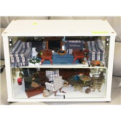 BARBIE AND FURNITURE DISPLAY ON CHOICE