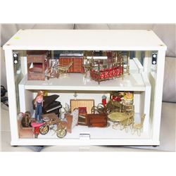 BARBIE AND FURNITURE DISPLAY ON CHOICE