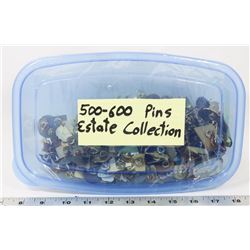 ON CHOICE: BIN OF 500-600 COLLECTOR ESTATE PINS
