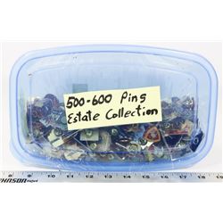ON CHOICE: BIN OF 500-600 ESTATE PINS