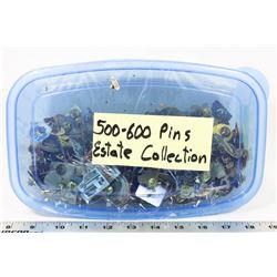 ON CHOICE: BIN OF 500-600 COLLECTOR ESTATE PINS
