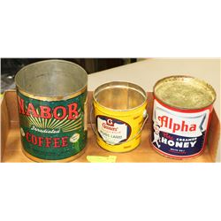 ALPHA PURE HONEY, NABOB IRRADIATED COFFEE AND