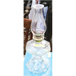 LARGE VINTAGE OIL TABLE LAMP