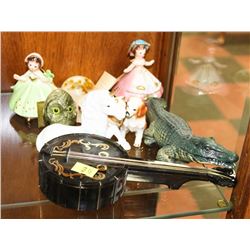 GROUP OF 10 ESTATE ORNAMENTS