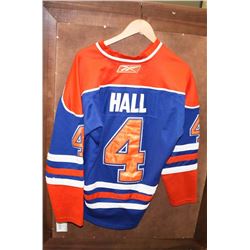 OILERS SIZE 50 TAYLOR HALL HOCKEY JERSEY