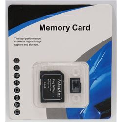 NEW 32 GB MICRO SD WITH ADAPTOR