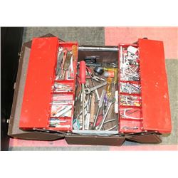 PROTO PROFESSIONAL METAL TOOL BOX WITH TOOLS