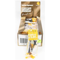 LOT OF 12 CARHARTT SAFETY EYEWEAR