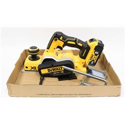 NEW DEWALT 20V MAX 1XR PLANER WITH BATTERY NO