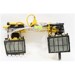 DOUBLE 500W HALOGEN WORK LIGHT.