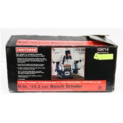 CRAFTSMAN 6" BENCH GRINDER