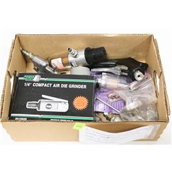 LOT OF 1/4 PNEUMATIC AIR GUN GRINDER AND OTHER
