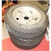 Image 1 : SET OF 3 GOODYEAR WRANGLER M&S, LT,