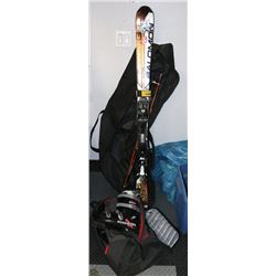 SALOMON XWING SKIS WITH ROSSIGNOL 265 BOOTS