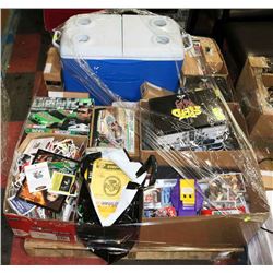PALLET OF RACING MEMORABILIA AND COLLECTIBLES