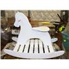 Image 1 : WOOD ROCKING HORSE