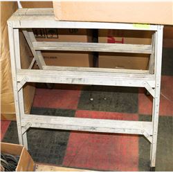 3FT SAWHORSE STEP LADDER, 2 FT WIDE